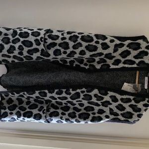 Leopard Print Long Vest